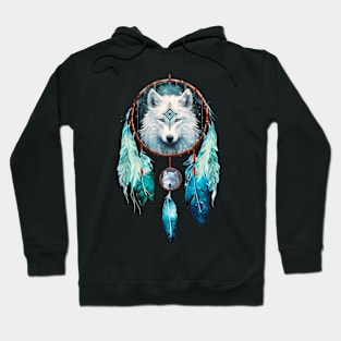 wolf dreamcatcher Hoodie